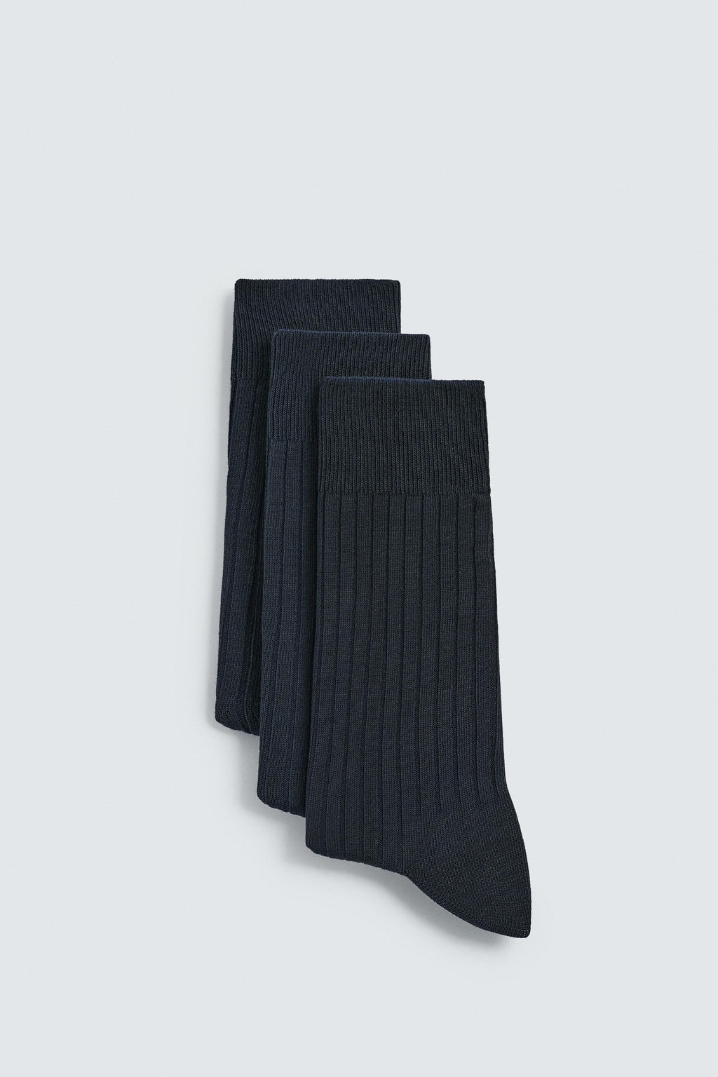 3-PACK OF RIBBED SOCKS - Zara фото 3