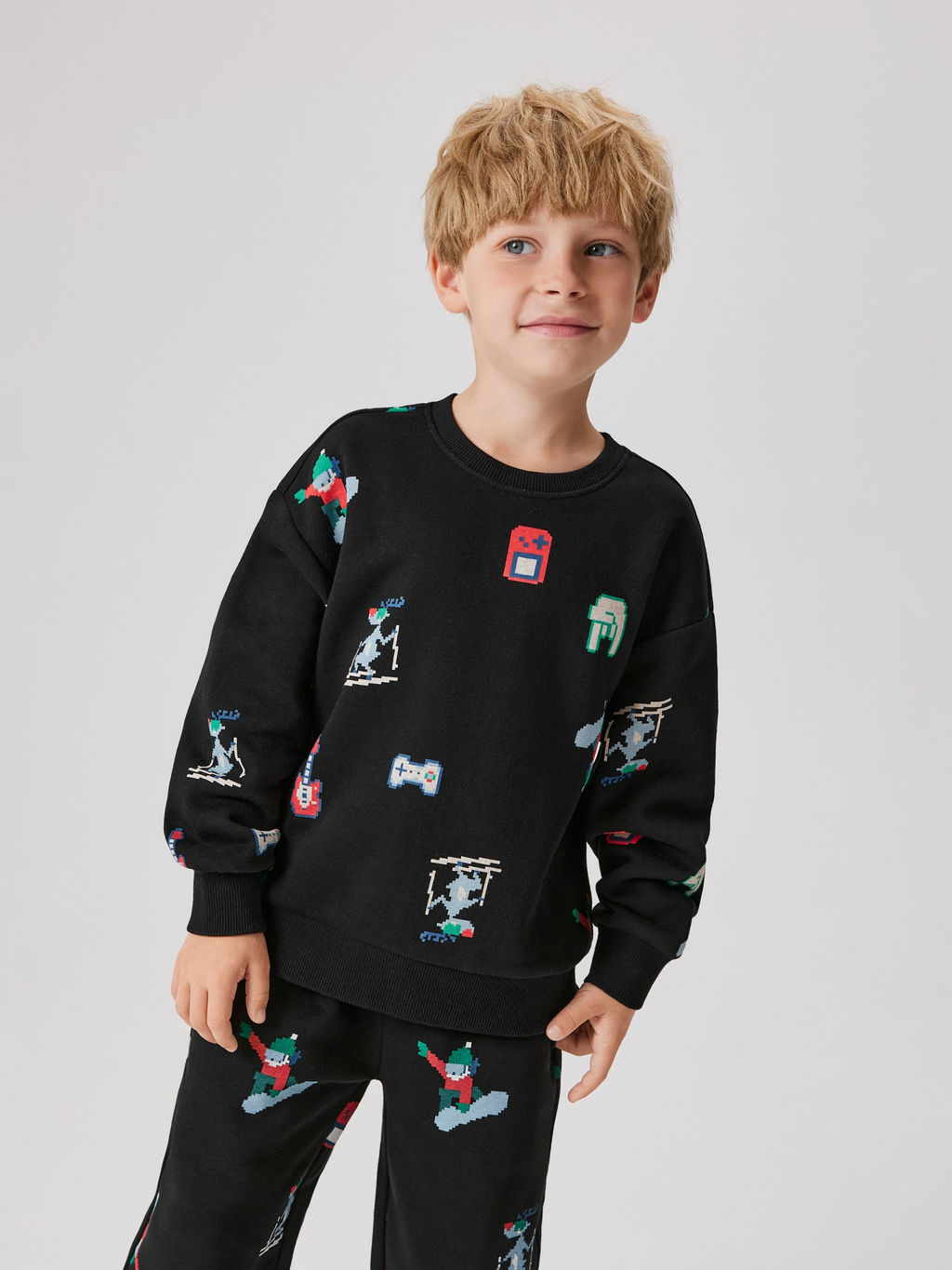 ACOOLA / Джемпер детский для мальчиков Lepaludi черный фото 2