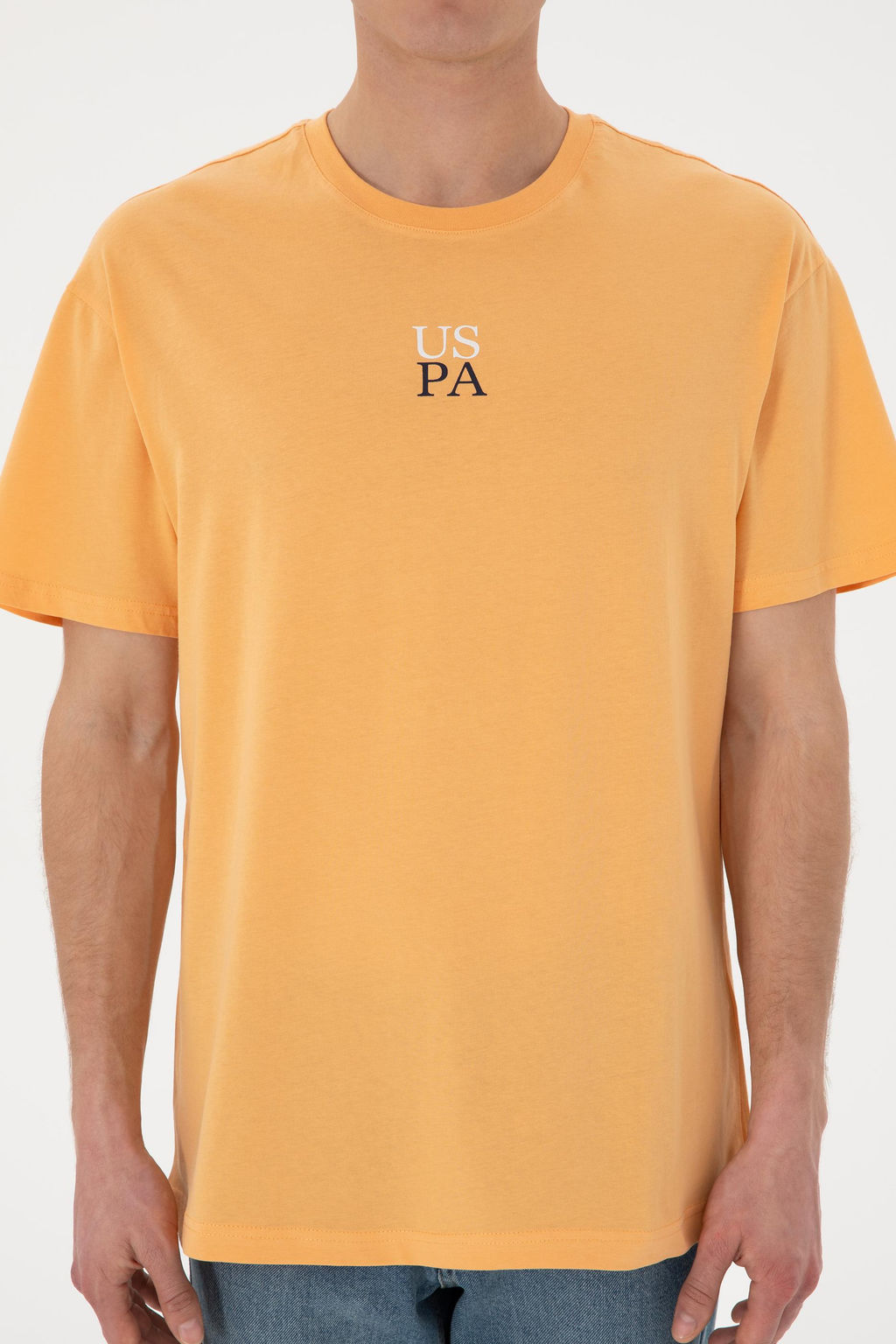 Erkek Comfort Fit Bisiklet Yaka Turuncu Ti__rt Sepette S_rpriz _ndirim - U.s. polo assn фото 7