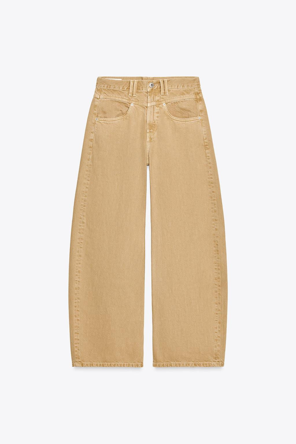 TRF BAGGY LOW-RISE JEANS - Zara фото 7