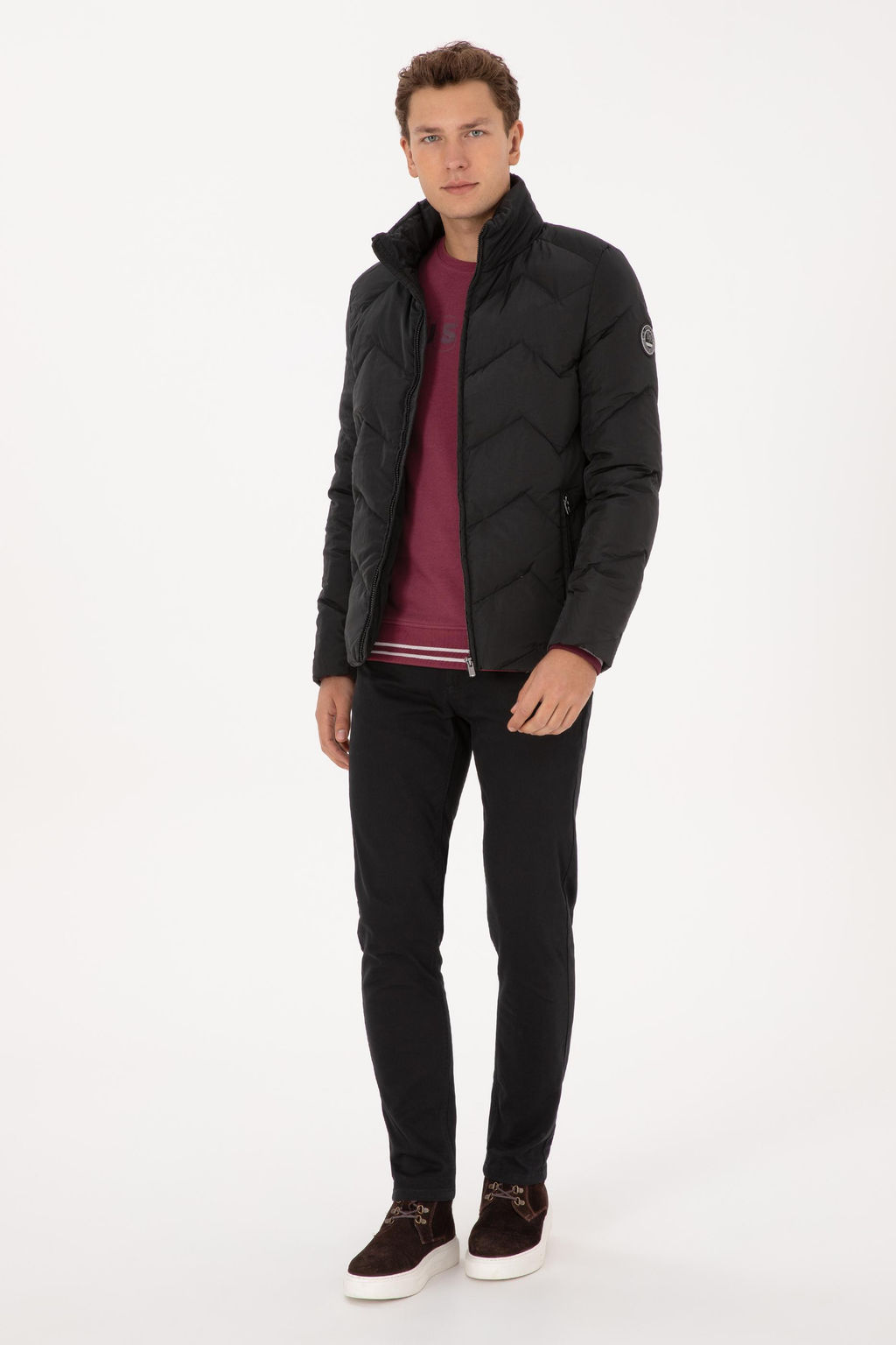 Erkek Siyah Mont - U.s. polo assn фото 4