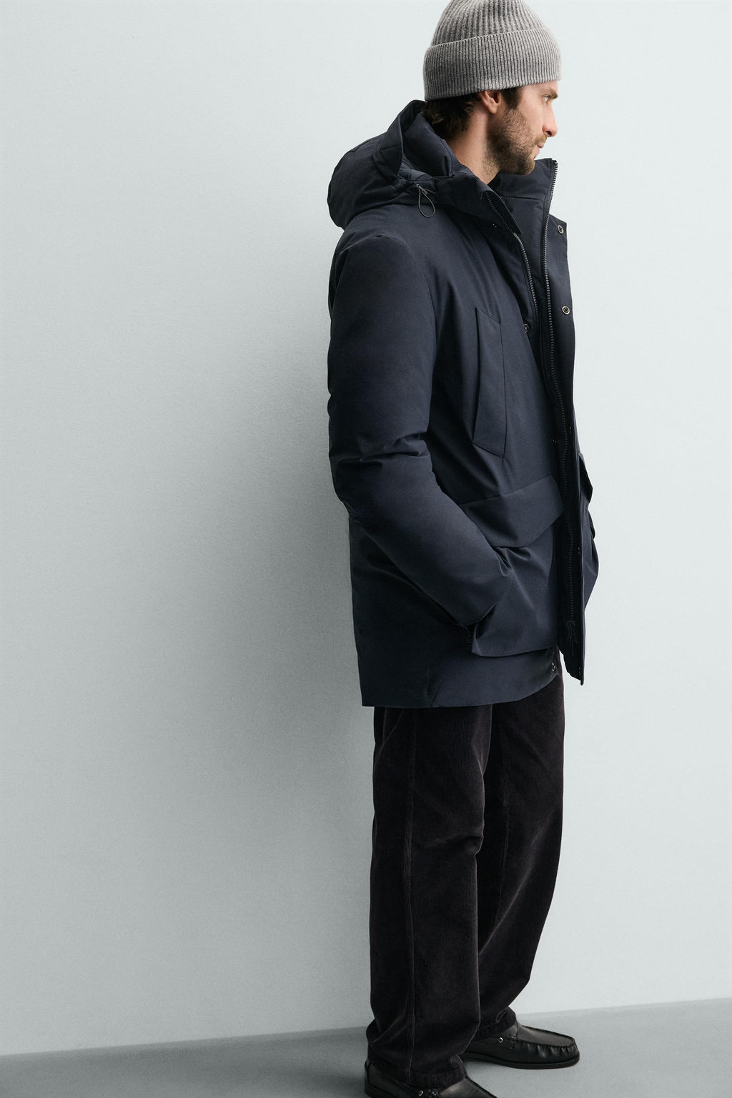 WATER-REPELLENT PADDED PARKA - Zara фото 7