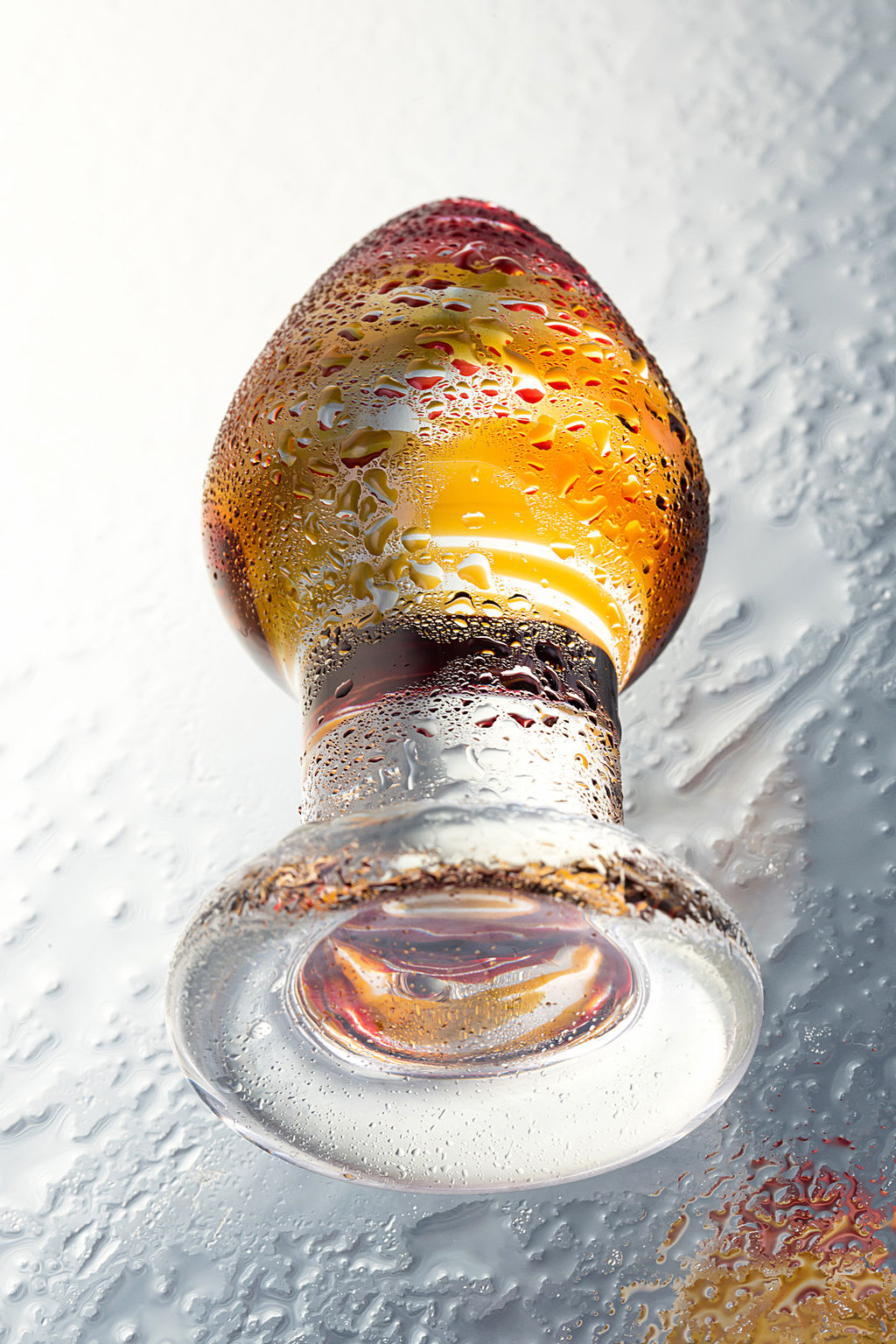 Анальная втулка Sexus Glass, стекло, прозрачная, 9 см, 4 см  фото 9