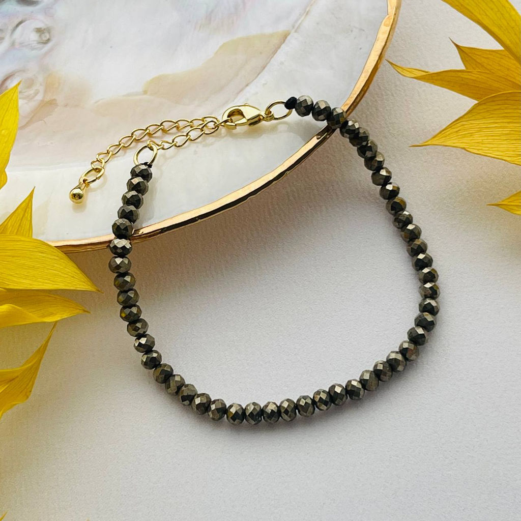 Браслет из Пирита 19 см + - Радуга самоцветов фото 5