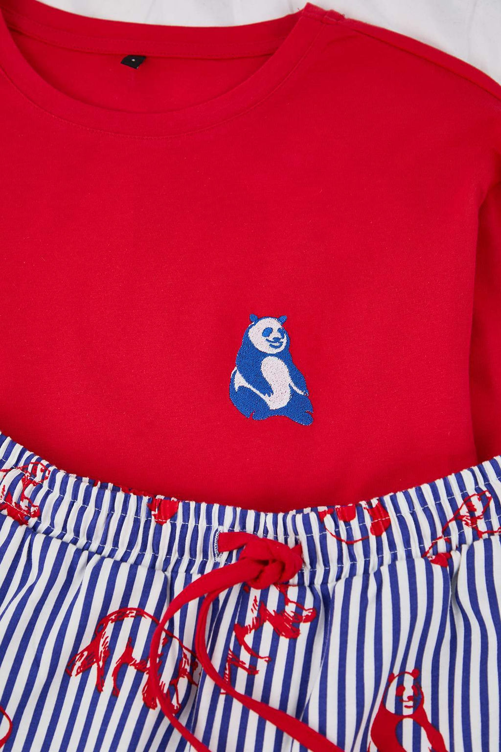 K?rm?z? Regular Kesim Hayvan Desenli Orme Pijama Tak?m? TMNAW26PT00064 - Trendyolmilla фото 3