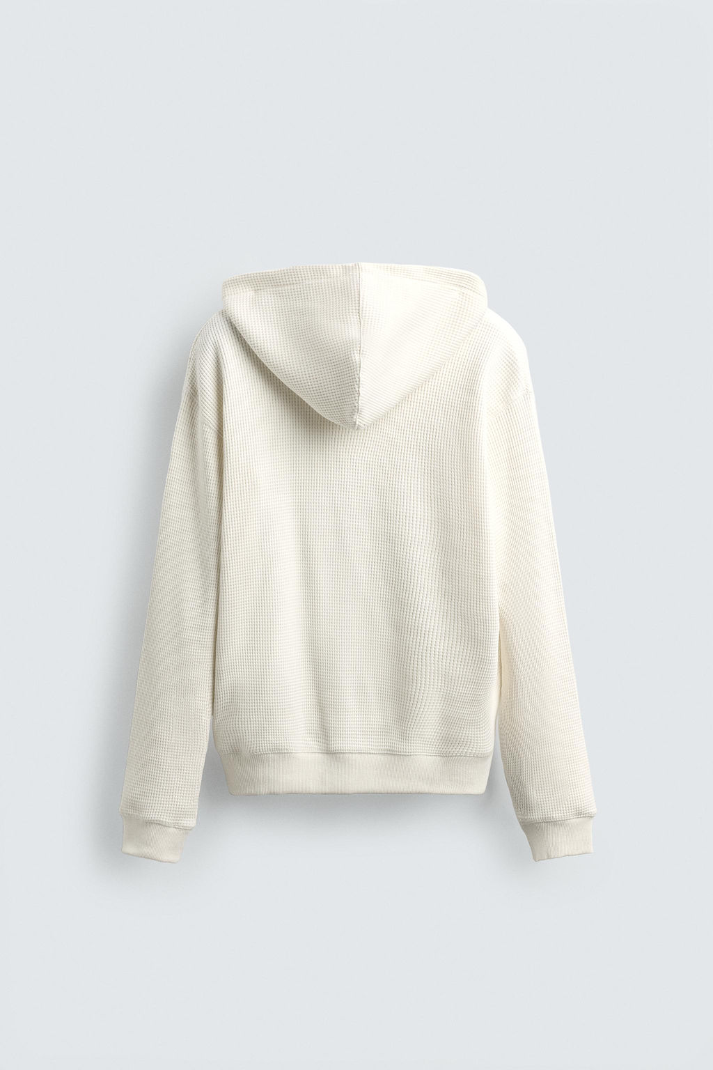 WAFFLE-KNIT HOODIE - Zara фото 16