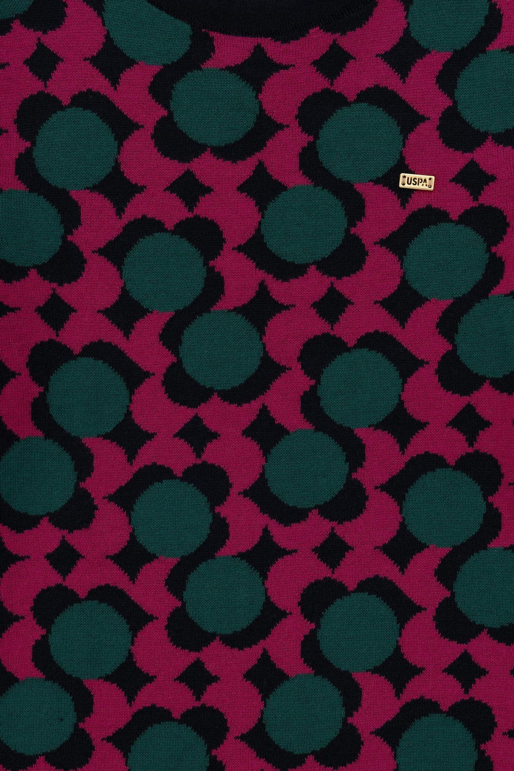 Темно-синее трикотажное платье для девочки Неожиданная скидка в корзине - U.s. polo assn фото 3