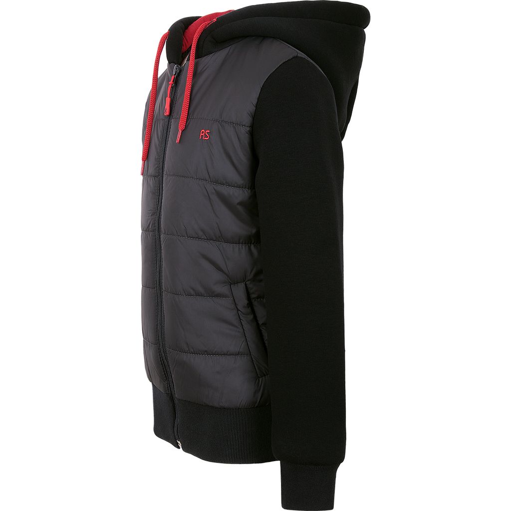 RODOS Куртка для мальчика демисезон М-222/1 (Милано) Чёрный/Красный