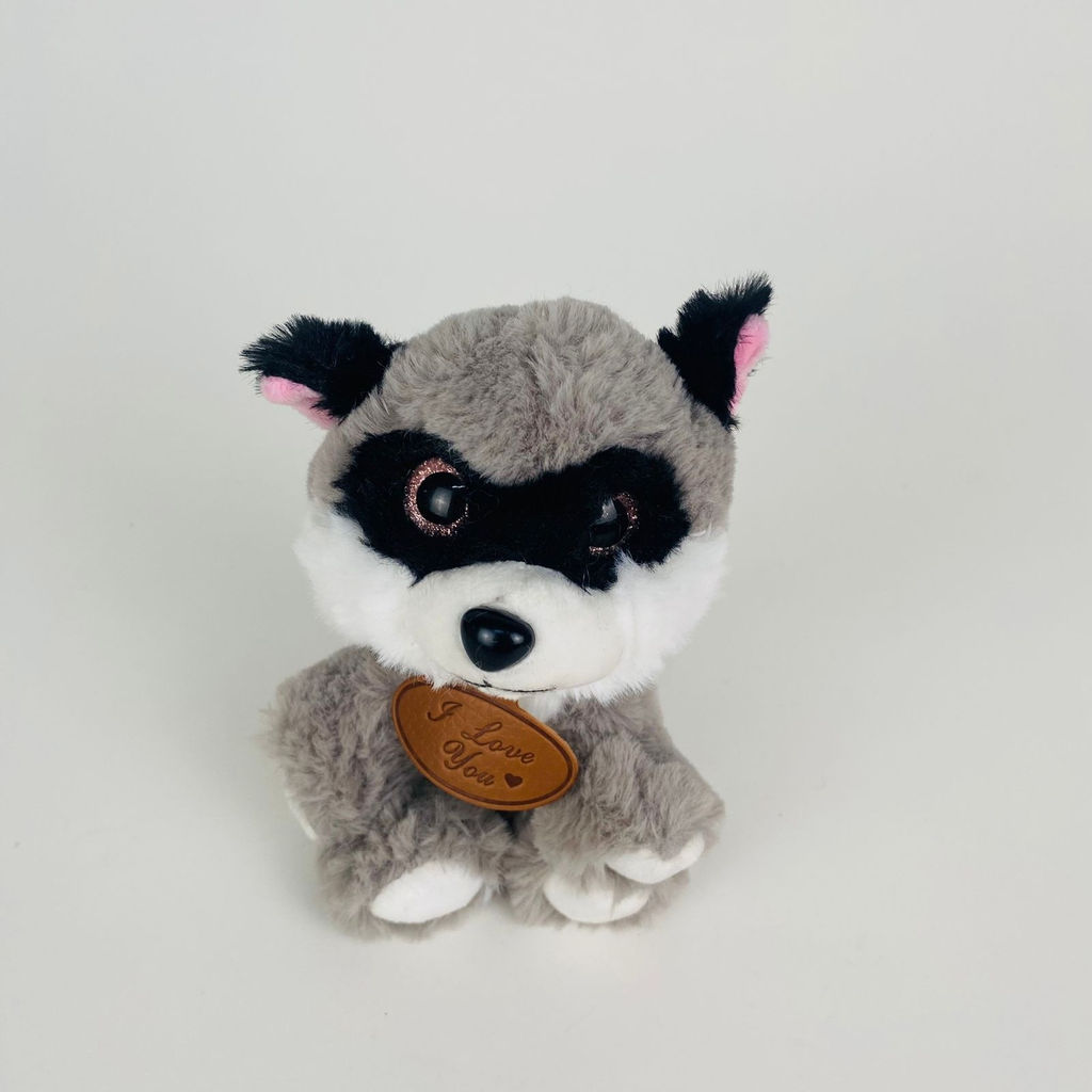 Мягкая игрушка Енот с подвеской I love you 15 см в ассортименте - Storyland фото 8