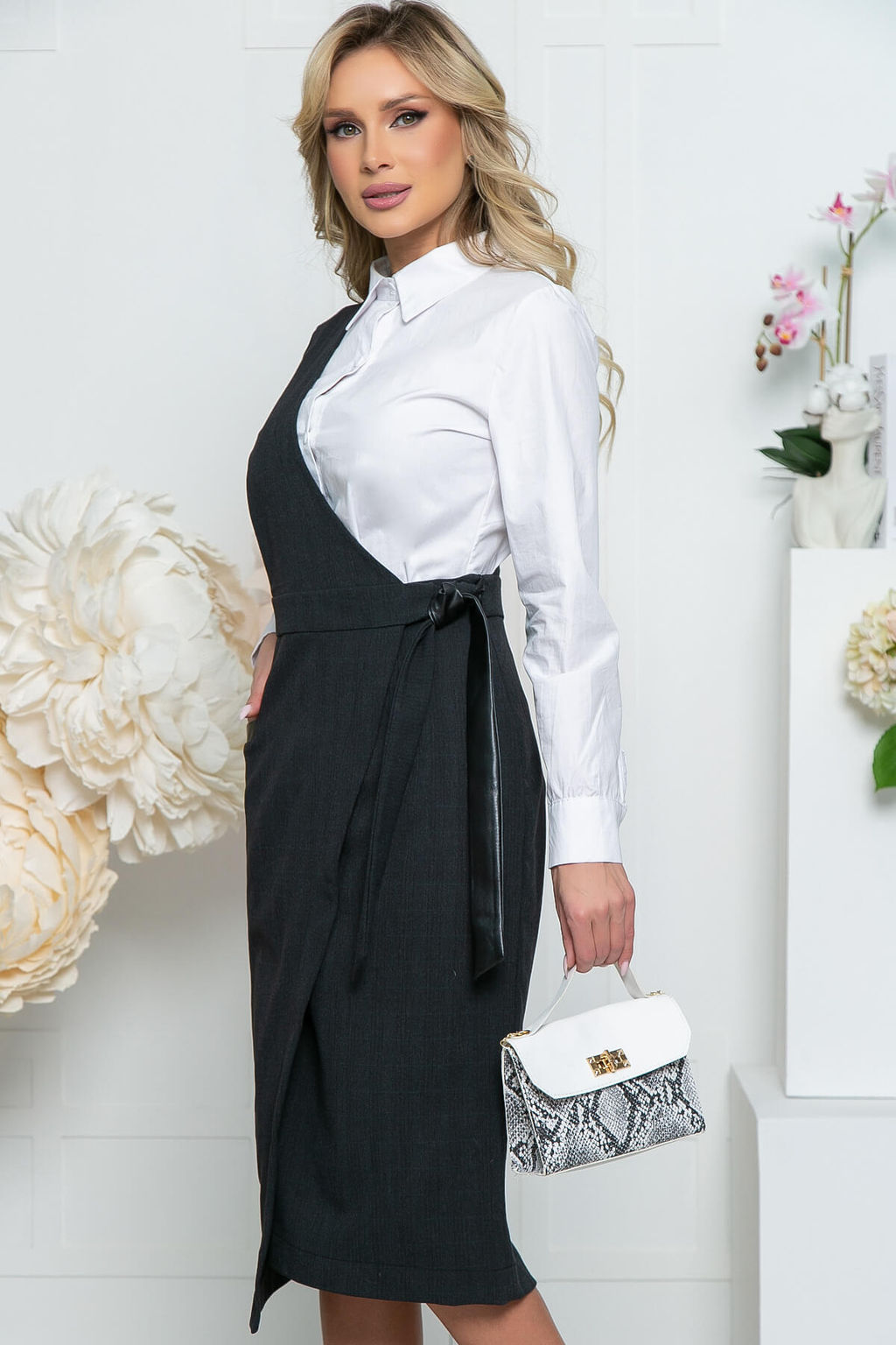 Сарафан Стиль (графит) П5464 - Lt collection фото 7