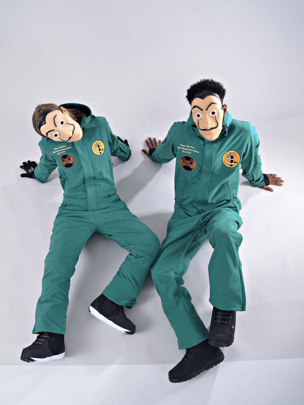 Женский зимний сноубордический комбинезон Alpha Endless 222/220730 GRN Изумрудный  фото 9