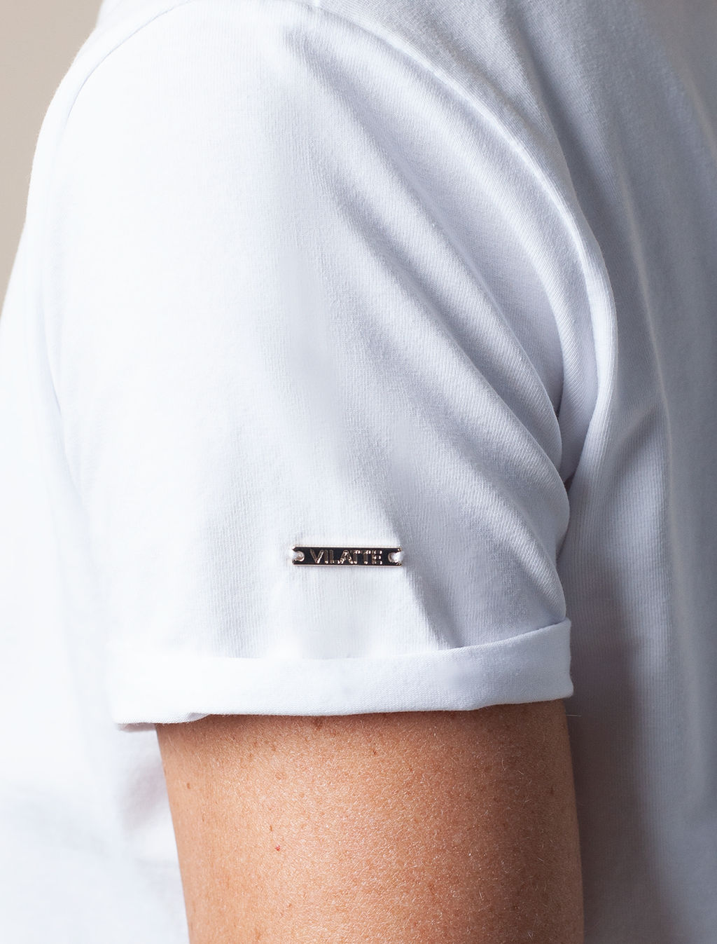 VILATTE / Футболка из премиального хлопка с фотопринтом фото 5