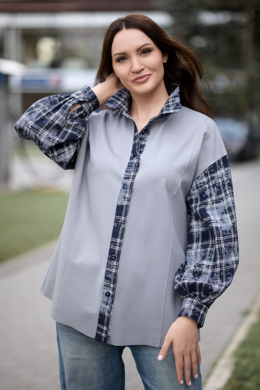 Рубашка 100% вискоза + ФЛАНЕЛЬ 100% хлопок - Новый лен фото 5