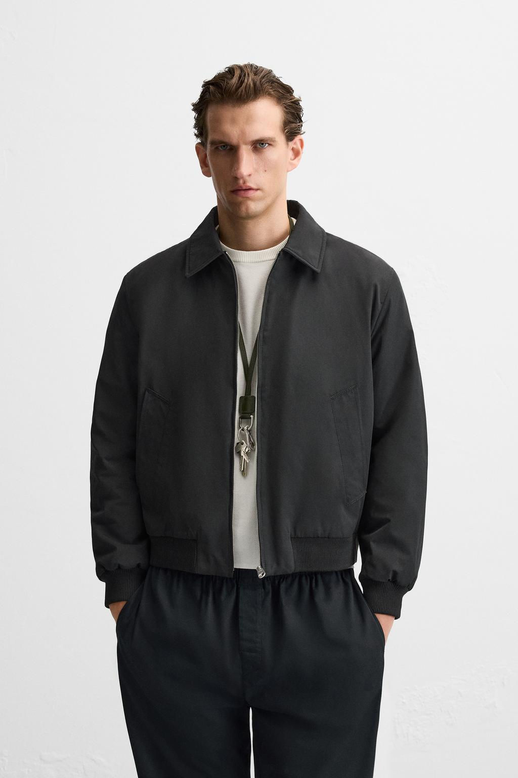 QUILTED BOMBER JACKET - Zara фото 11