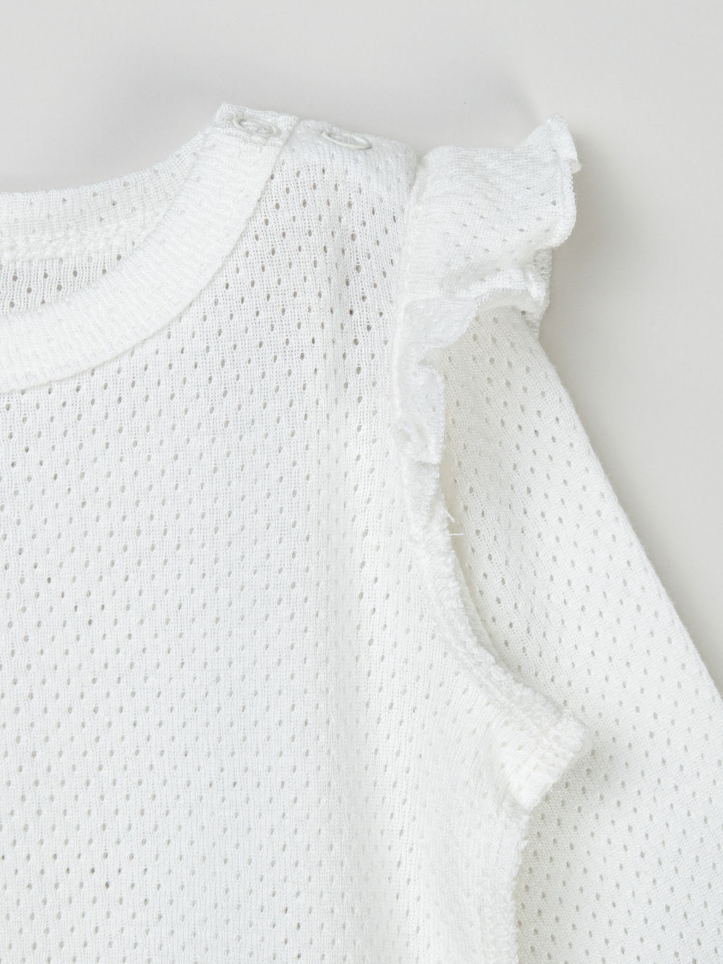 Боди с крылышками Молоко из ажурного хлопка 0+ - Bungly фото 3