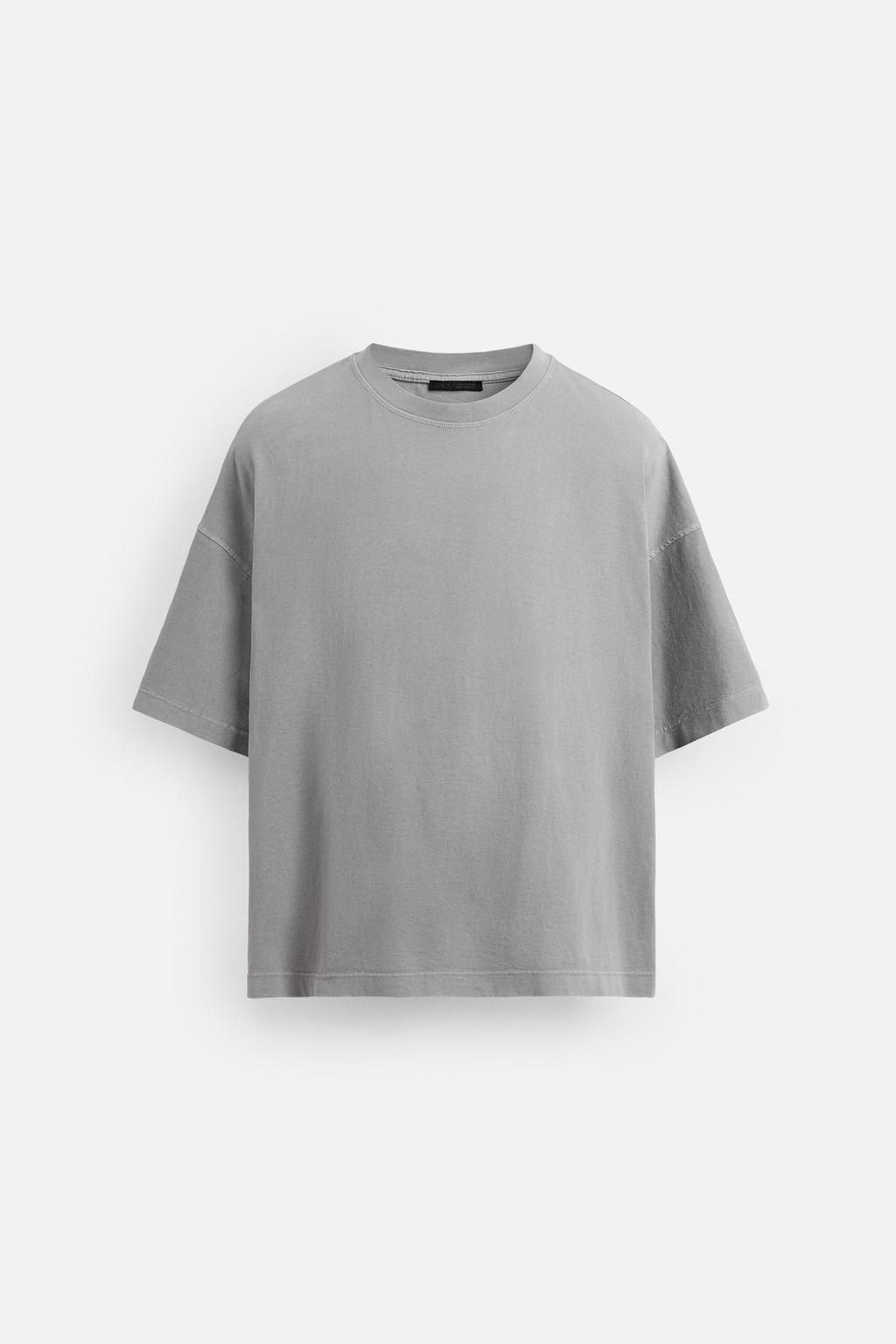 BASIC BOXY FIT T-SHIRT - Zara фото 31