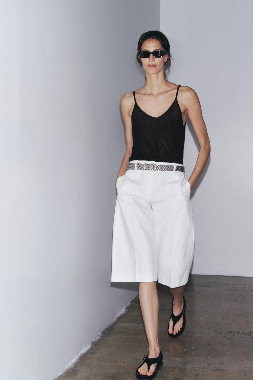 KNITTED STRAPPY TOP - Zara фото 20