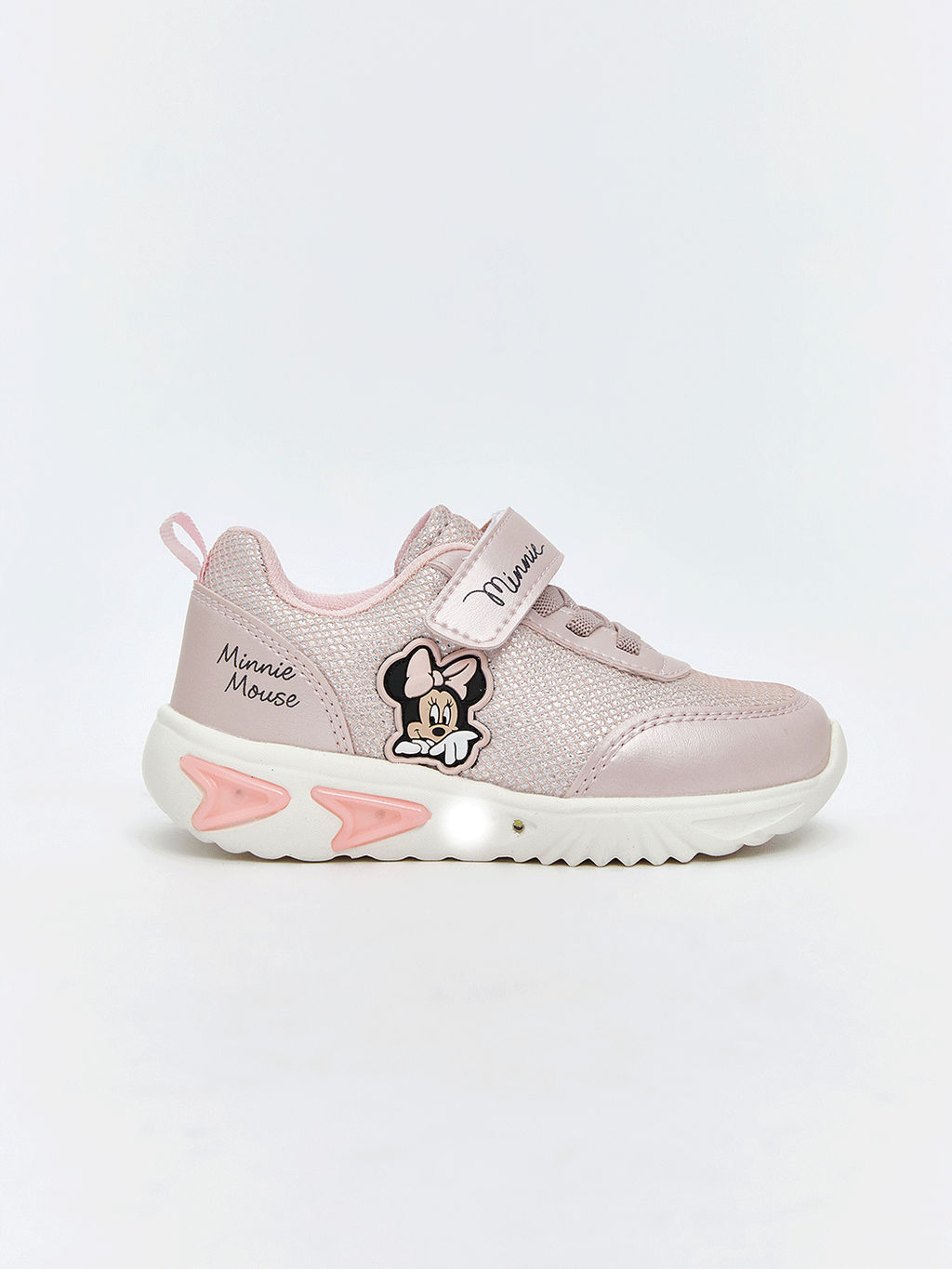 Minnie Mouse Bask?l? K?z Bebek Spor Ayakkab?