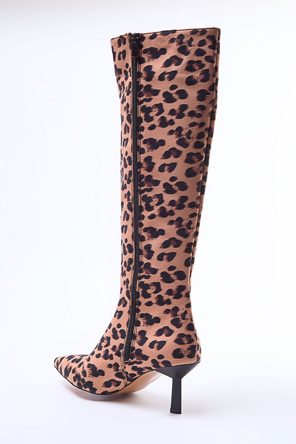 Leopar Bask_l_ _nce Topuklu Kahverengi Kad_n _izme TAKAW25CZ00017 - Trendyolmilla фото 6