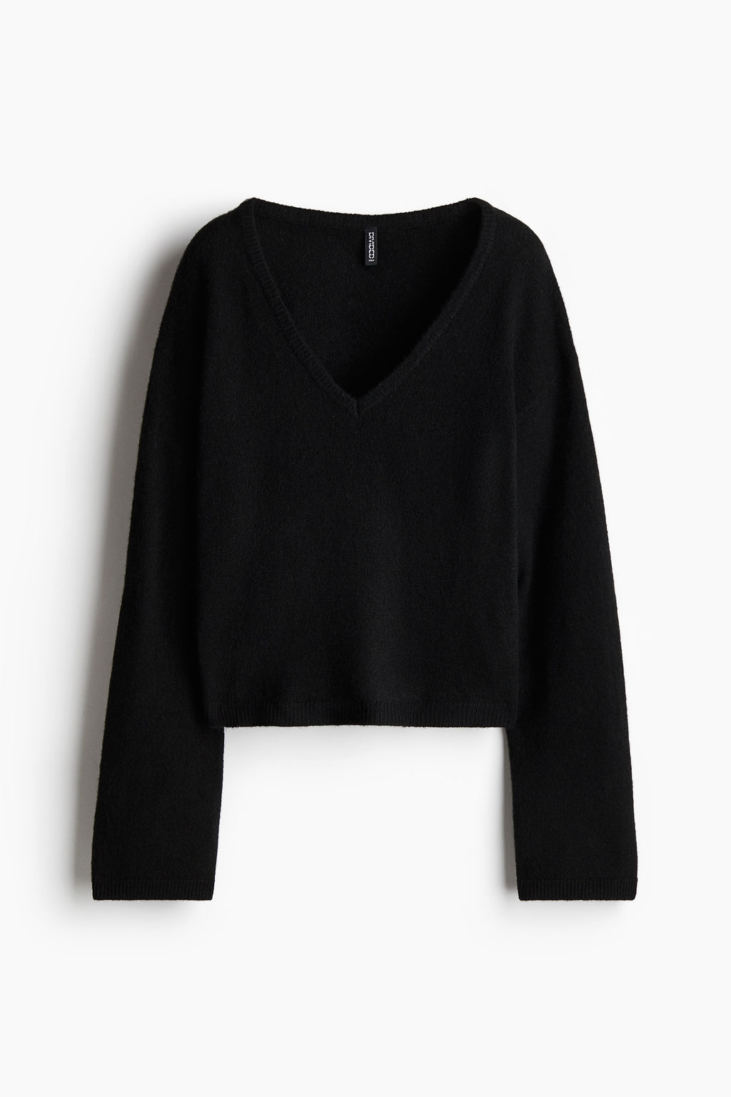 Jersey en punto fino con escote en V - H&m фото 3