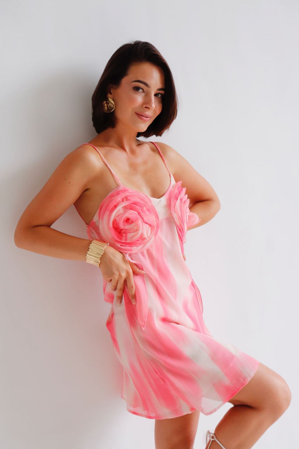 Топ с декором розовый - Martichelli фото 13