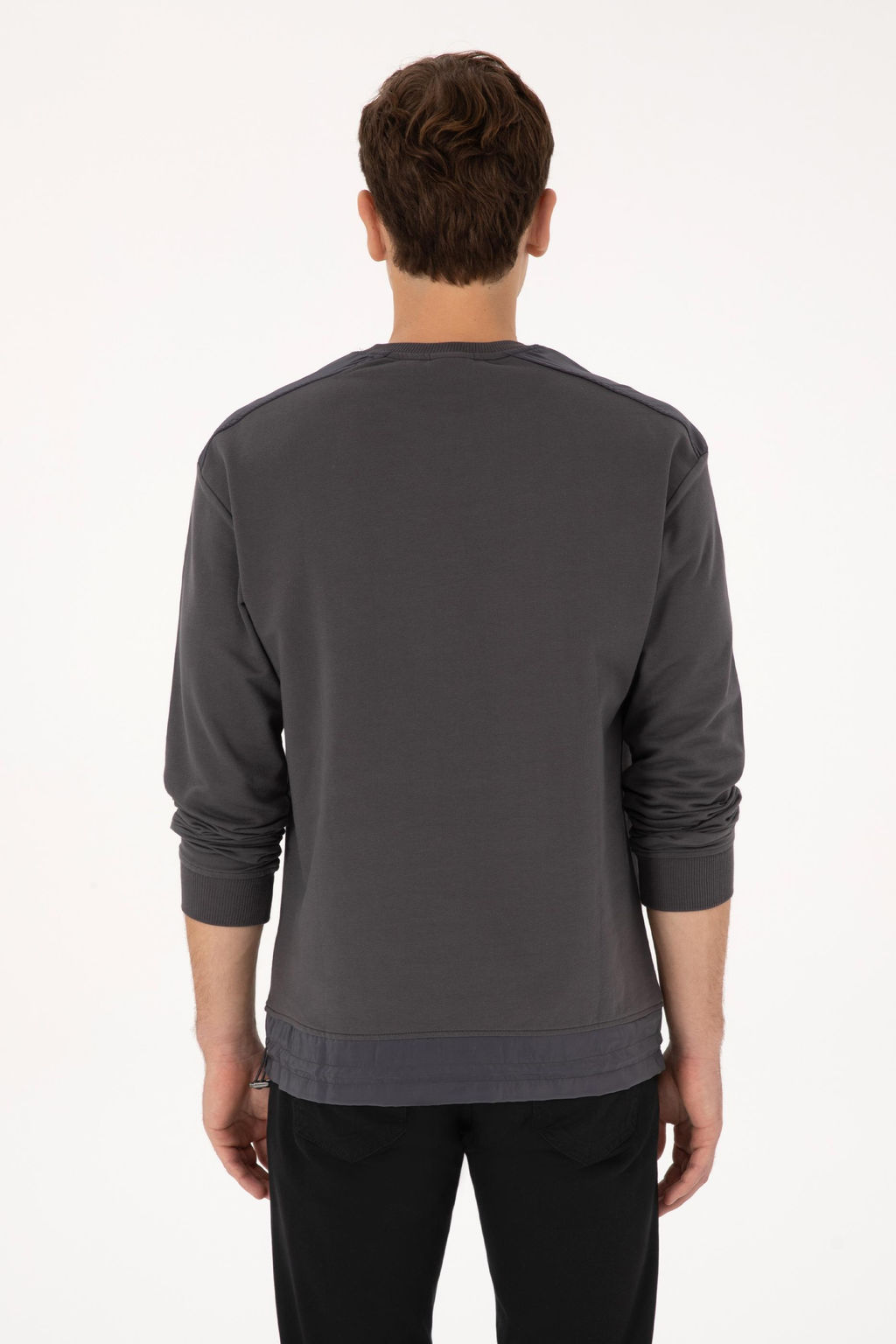 Erkek Gri Sweatshirt - U.s. polo assn фото 5