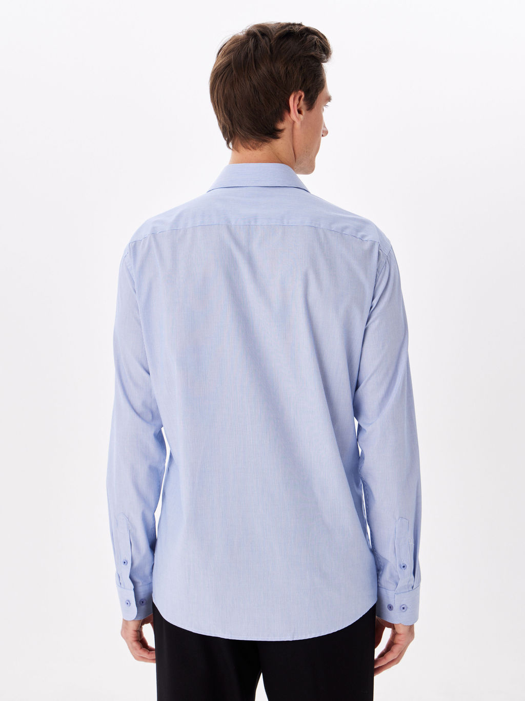 Сорочка мужская длинный рукав GREG 121/231/2238/Z/1p  фото 6