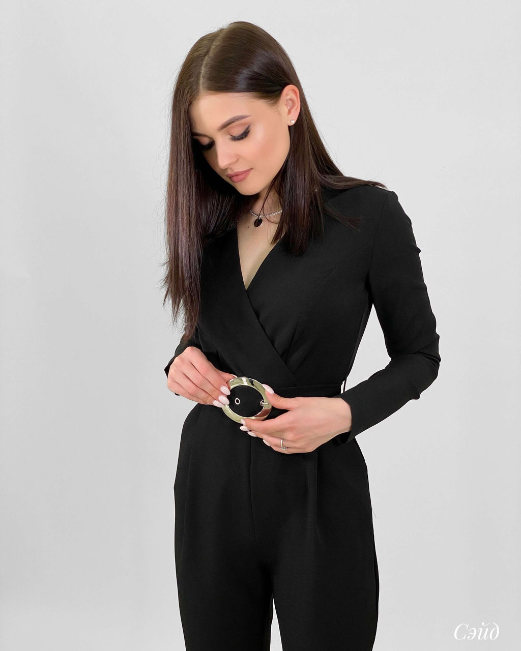 Комбинезон Сэйд (черный) - Nadi bordo фото 3