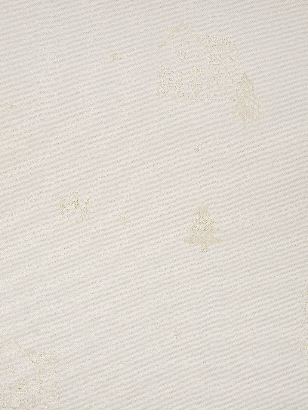 Салфетка под приборы, 30х45 см, жаккард, полиэстер, молочная, Золотистые дома, Townlet - Anna lafarg фото 2