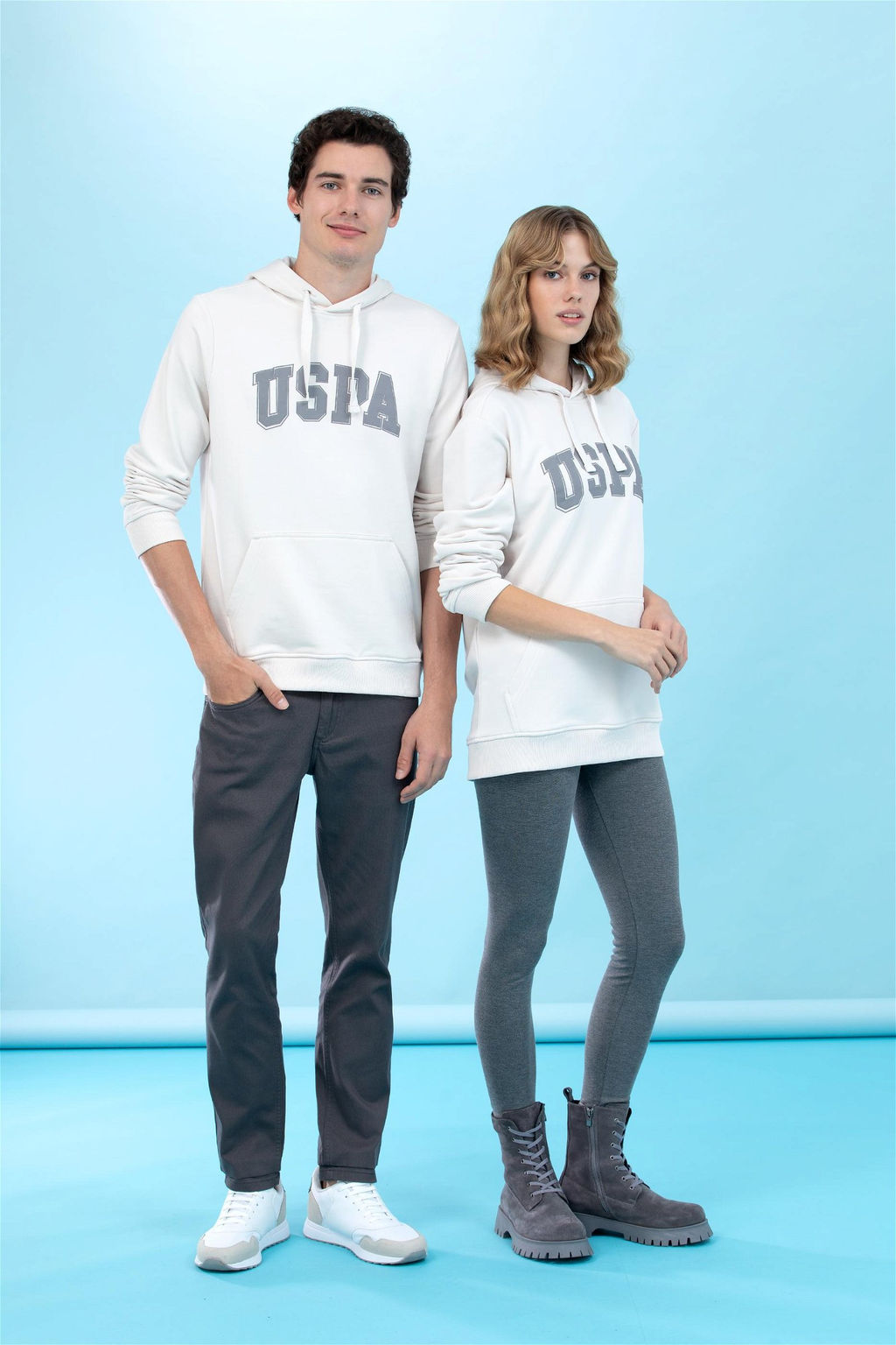 U. S. Polo Assn Базовая толстовка с капюшоном Stone (унисекс) Неожиданная скидка в корзине - U.s. polo assn фото 2