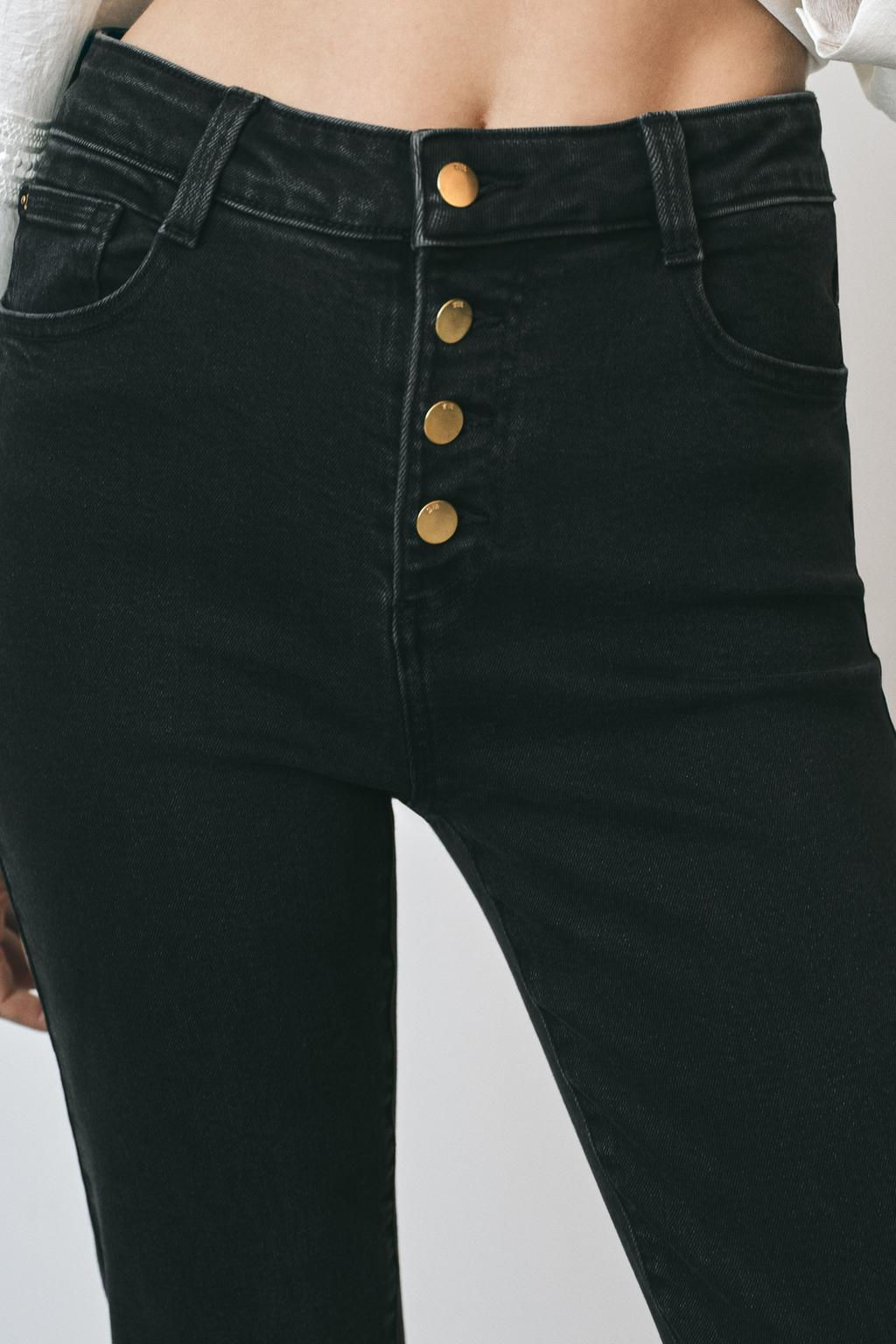 Z1975 FLARED HIGH-WAIST JEANS - Zara фото 10