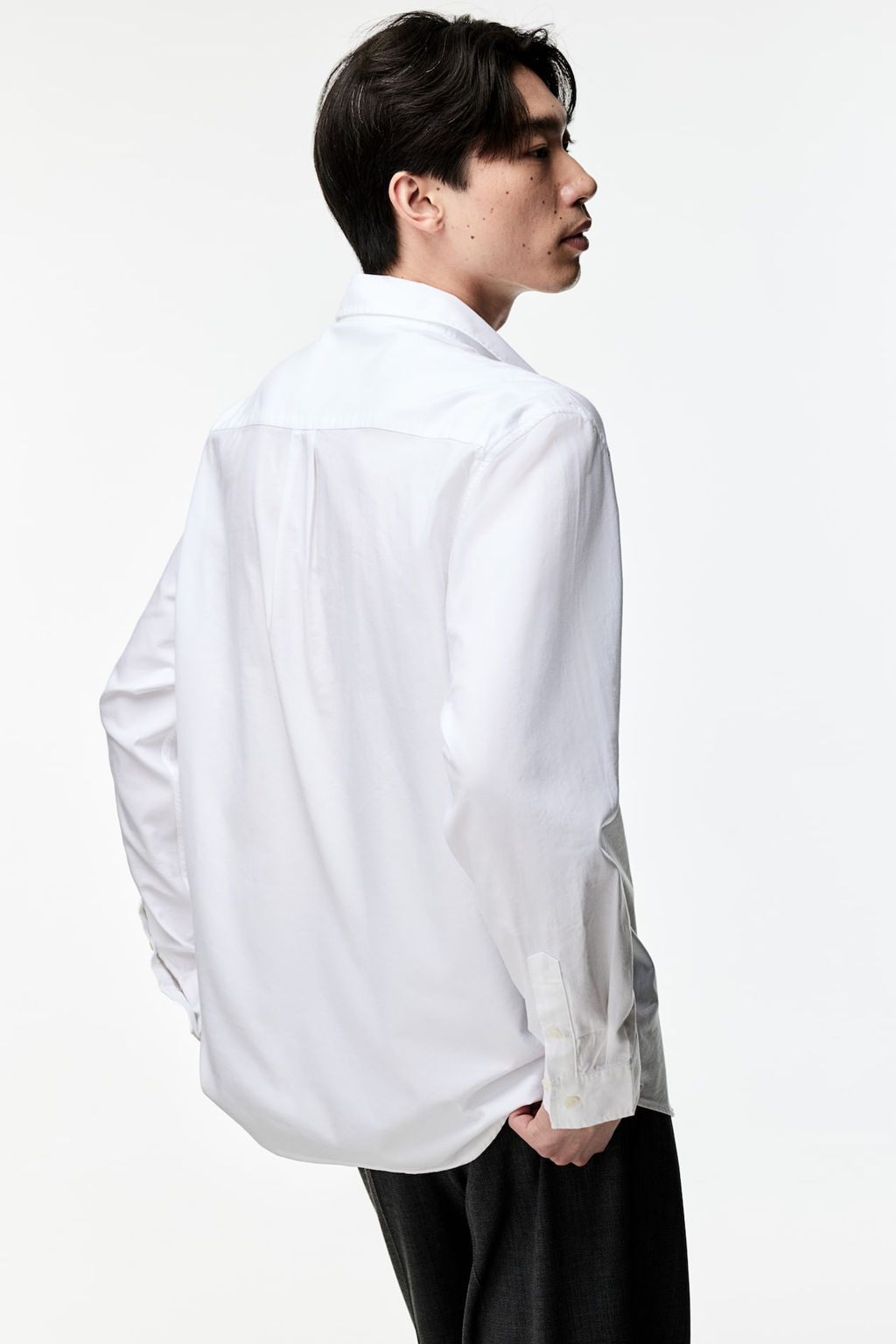 Camisa en mezcla de modal Regular Fit - H&m фото 3
