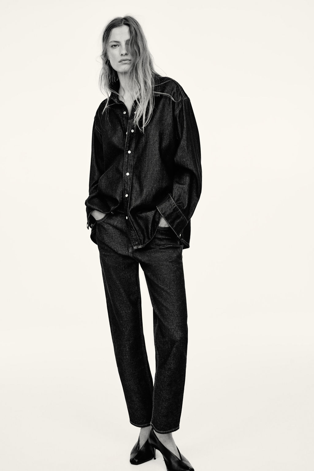 Mom Slim Fit High Waist Ankle Jeans - H&m фото 14