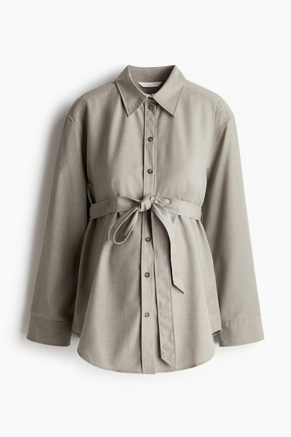 MAMA Camisa con cinturon de anudar - H&m фото 5