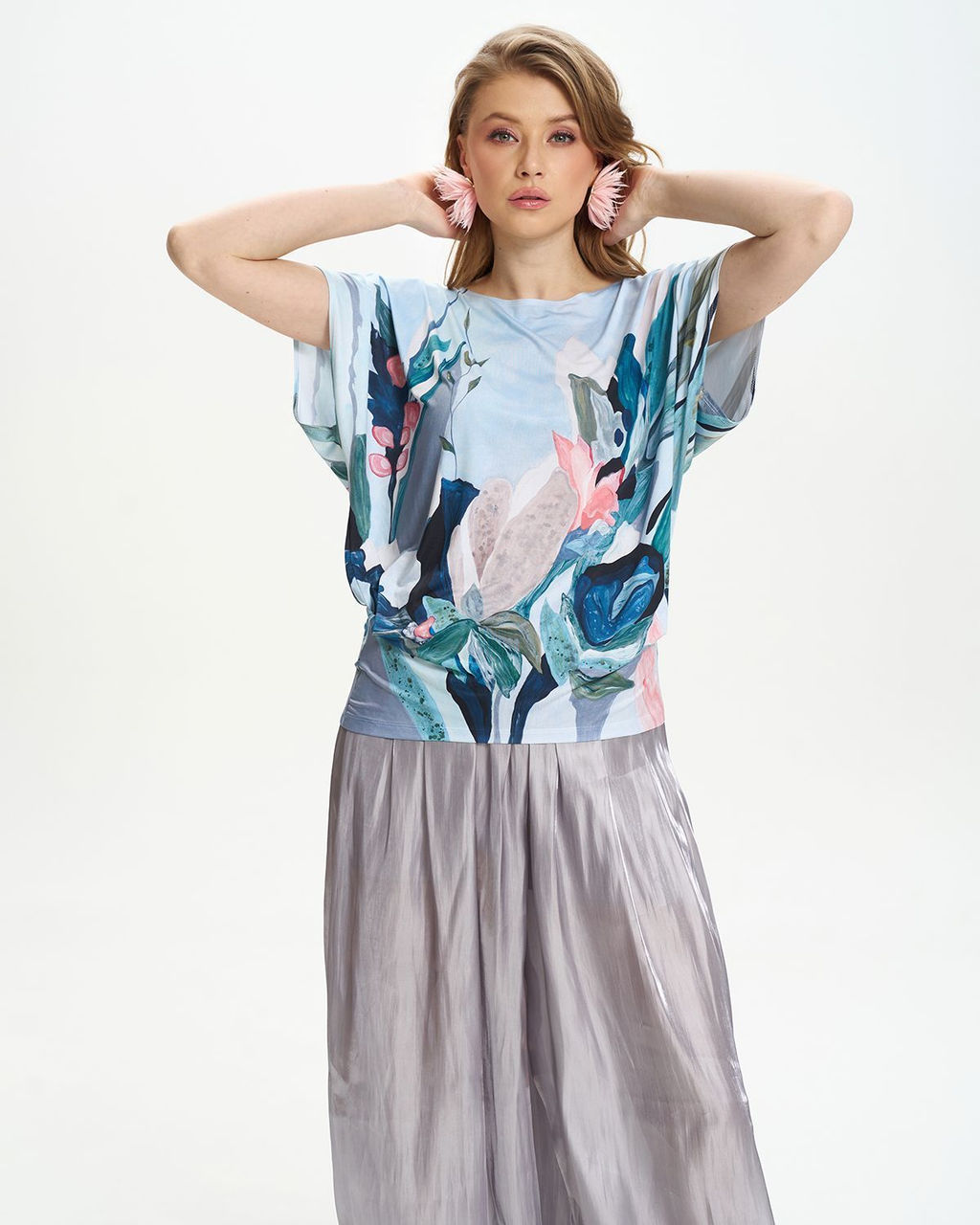 авторская вискозная футболка- кимоно - Sahar art lab фото 6