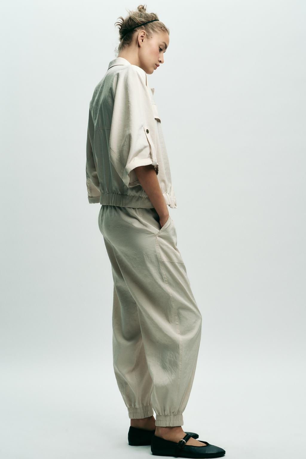 SHORT SLEEVE SAFARI SHIRT - Zara фото 7