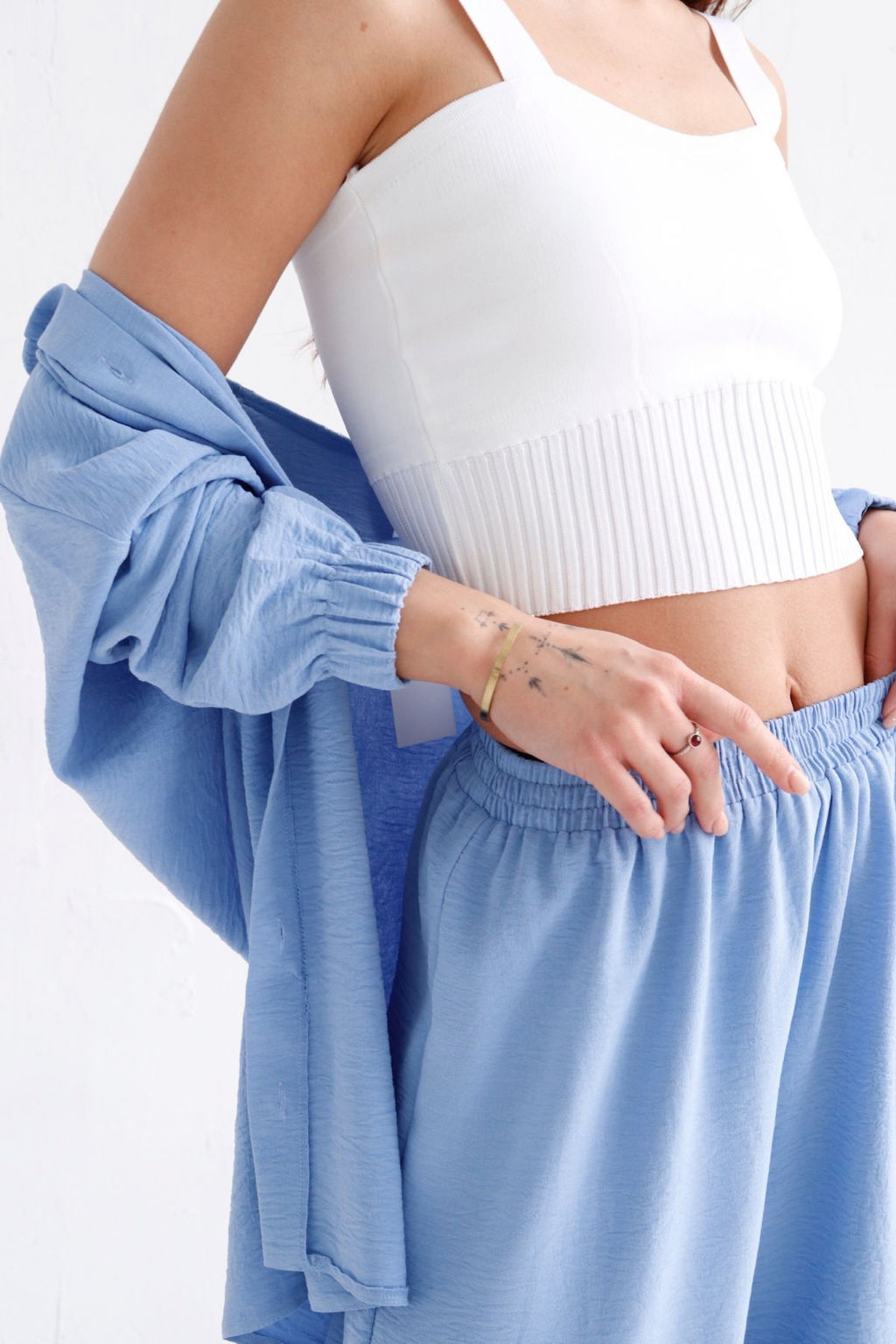 6440 Костюм летний голубой - Martichelli фото 4