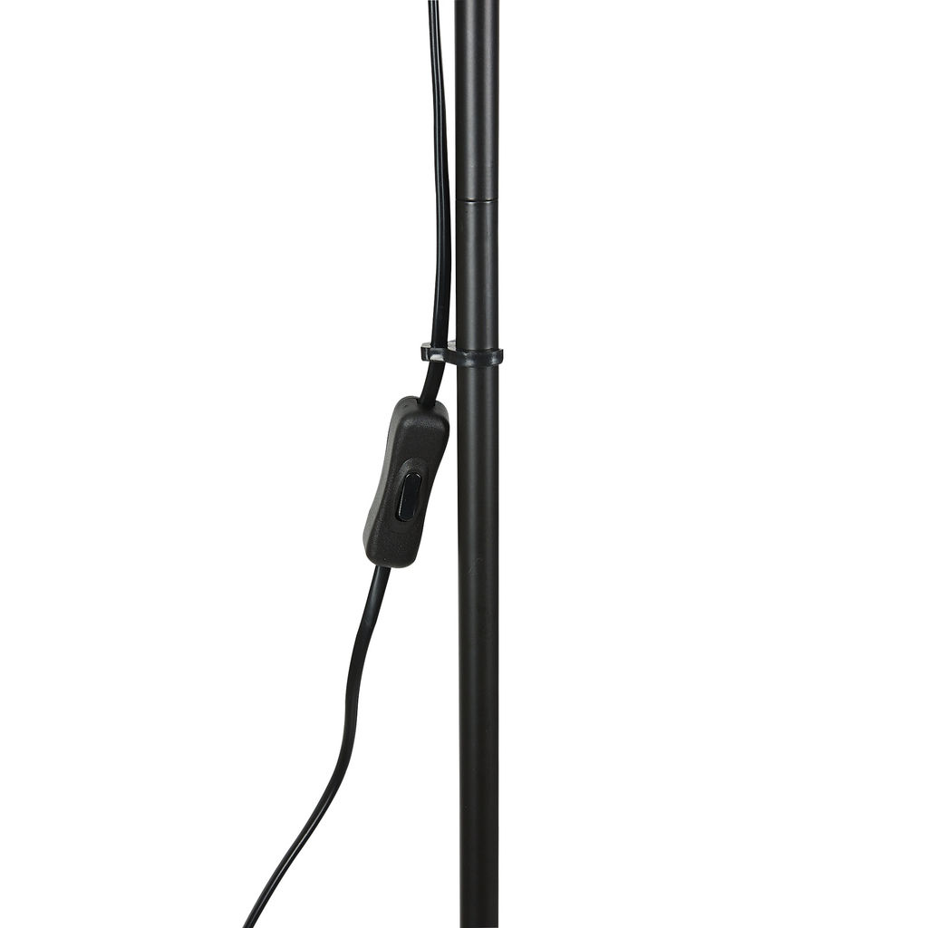 UML-T510 E27 BLACK/WHITE Торшер напольный под лампу Е27, 60W. Черный/Белый. ТМ Uniel