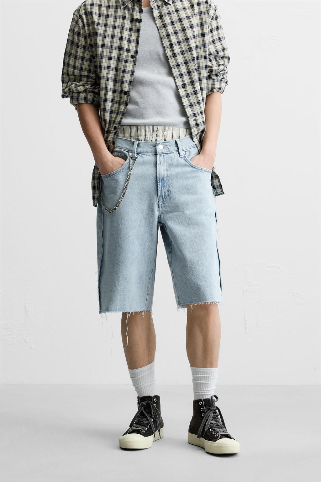 BAGGY-FIT BERMUDA JORTS - Zara фото 2