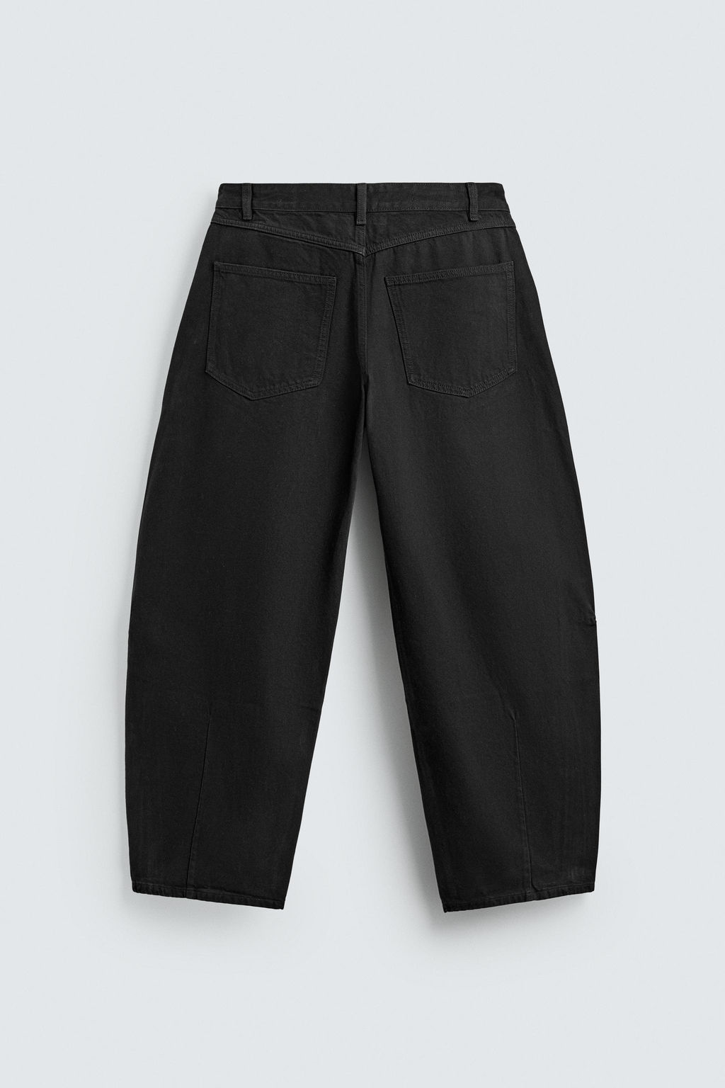 JEANS BALLOON FIT CREMALLERA / Negro - Zara фото 9