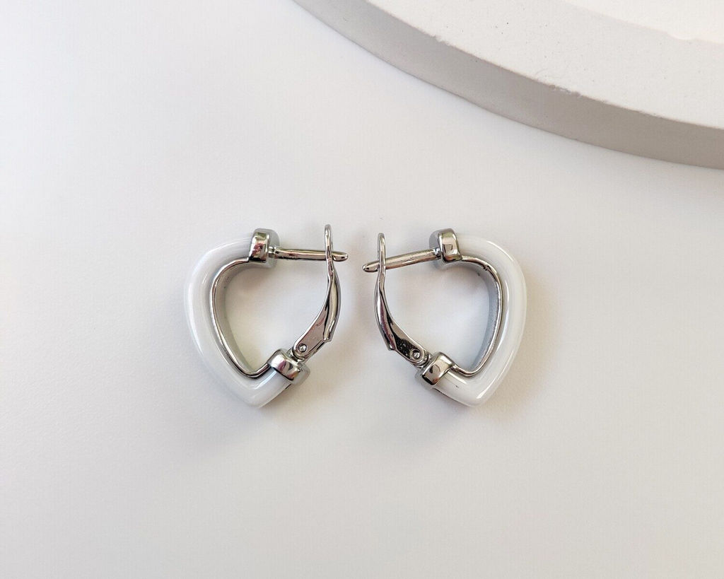 Серьги с керамикой