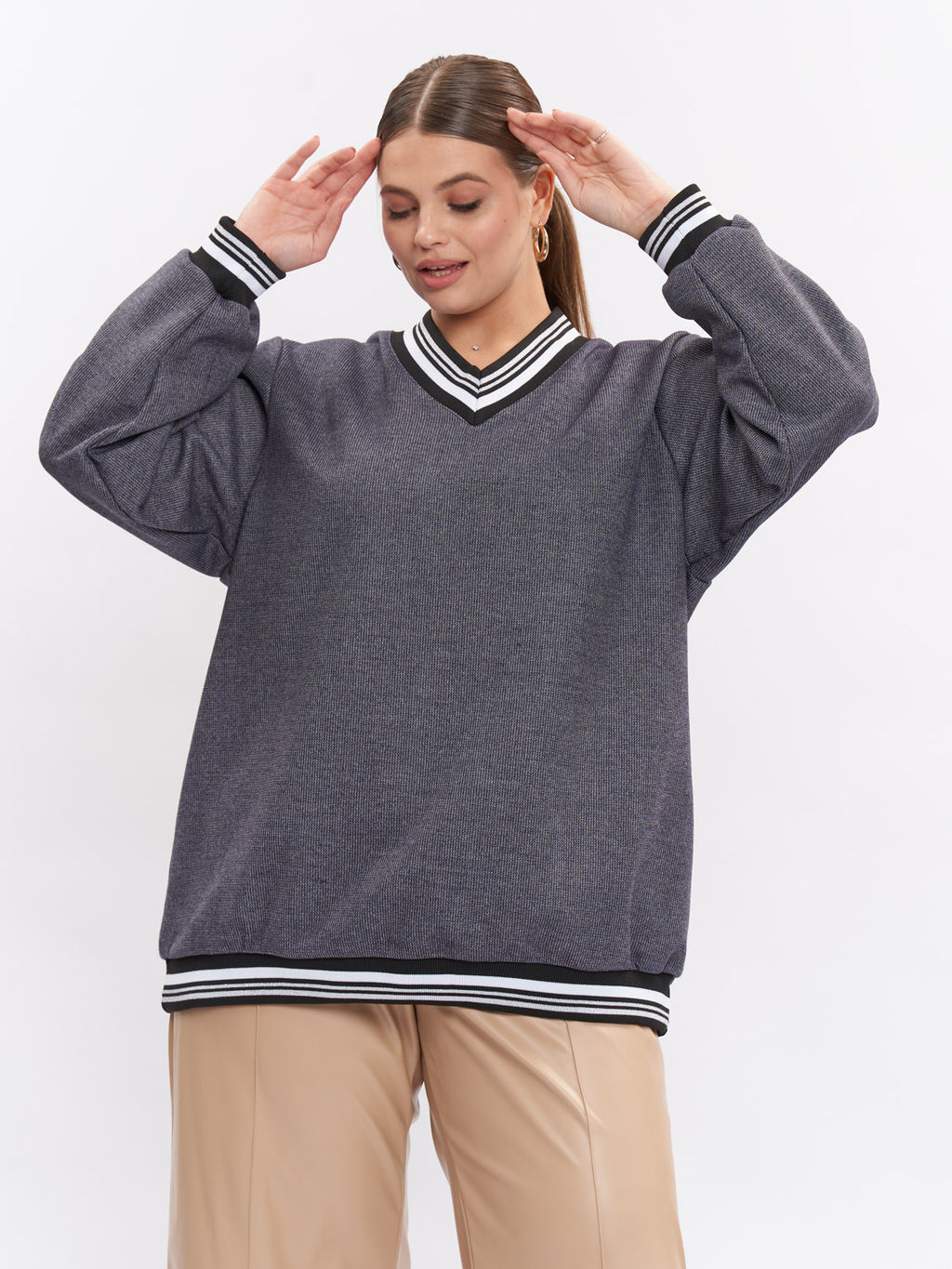 Джемпер теплый DG12308MEL22 - Артесса фото 2