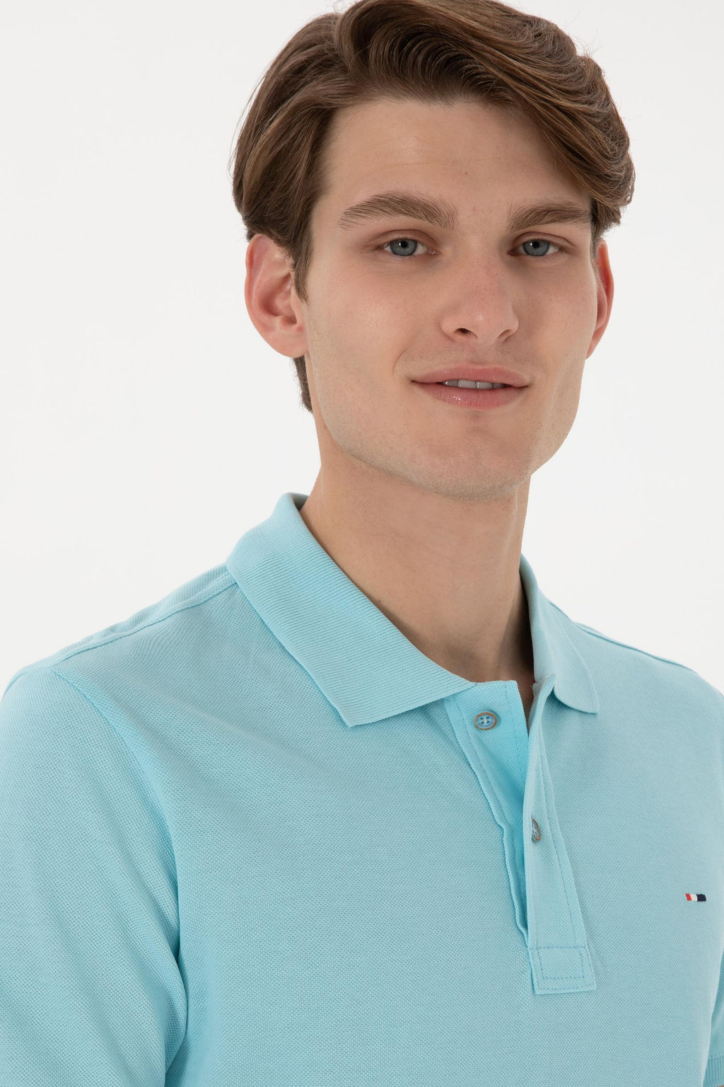 Erkek Slim Fit Polo Yaka Aqua Basic Ti__rt Sepette S_rpriz _ndirim - U.s. polo assn фото 2