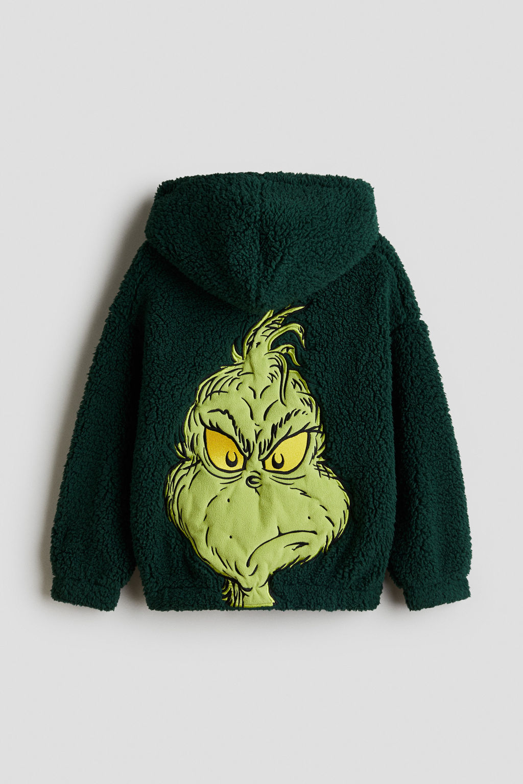 Sudadera en borreguito con capucha y motivos - H&m фото 2
