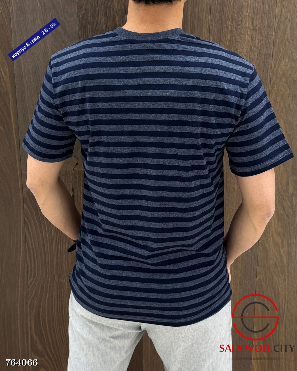 Мужская футболка с полоской