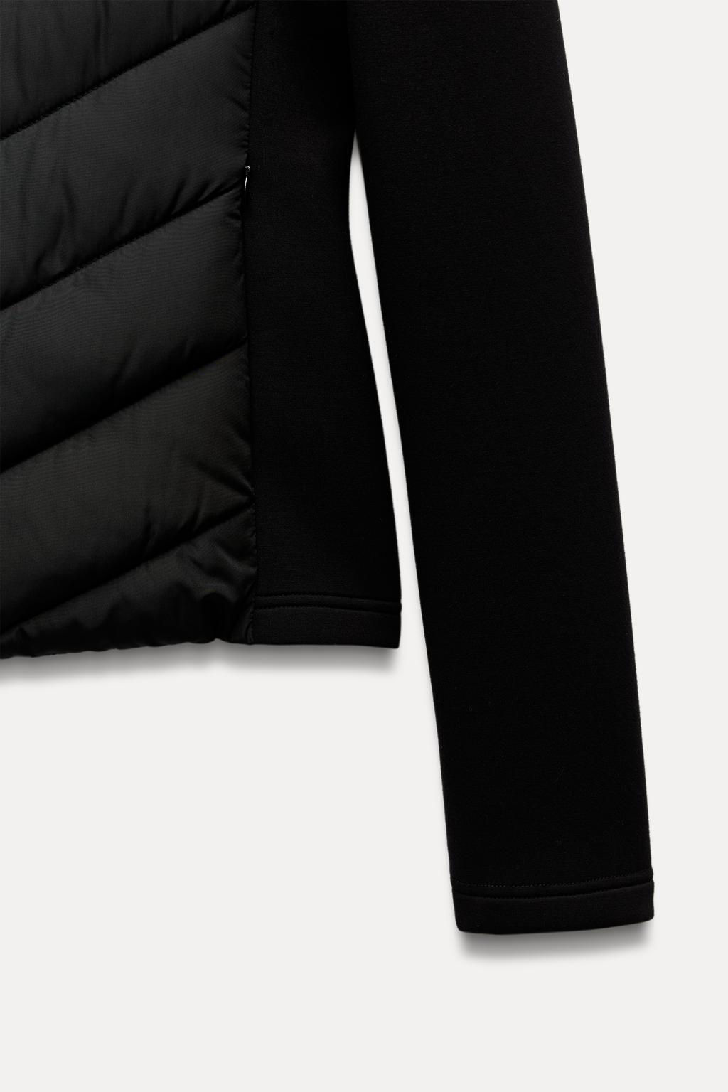 CONTRAST PUFFER JACKET - Zara фото 6