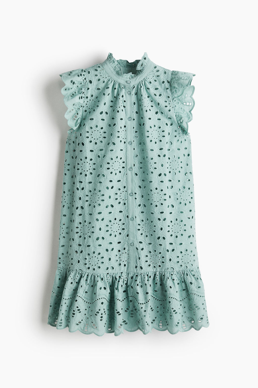 Vestido con bordado ingl?s - H&m фото 3