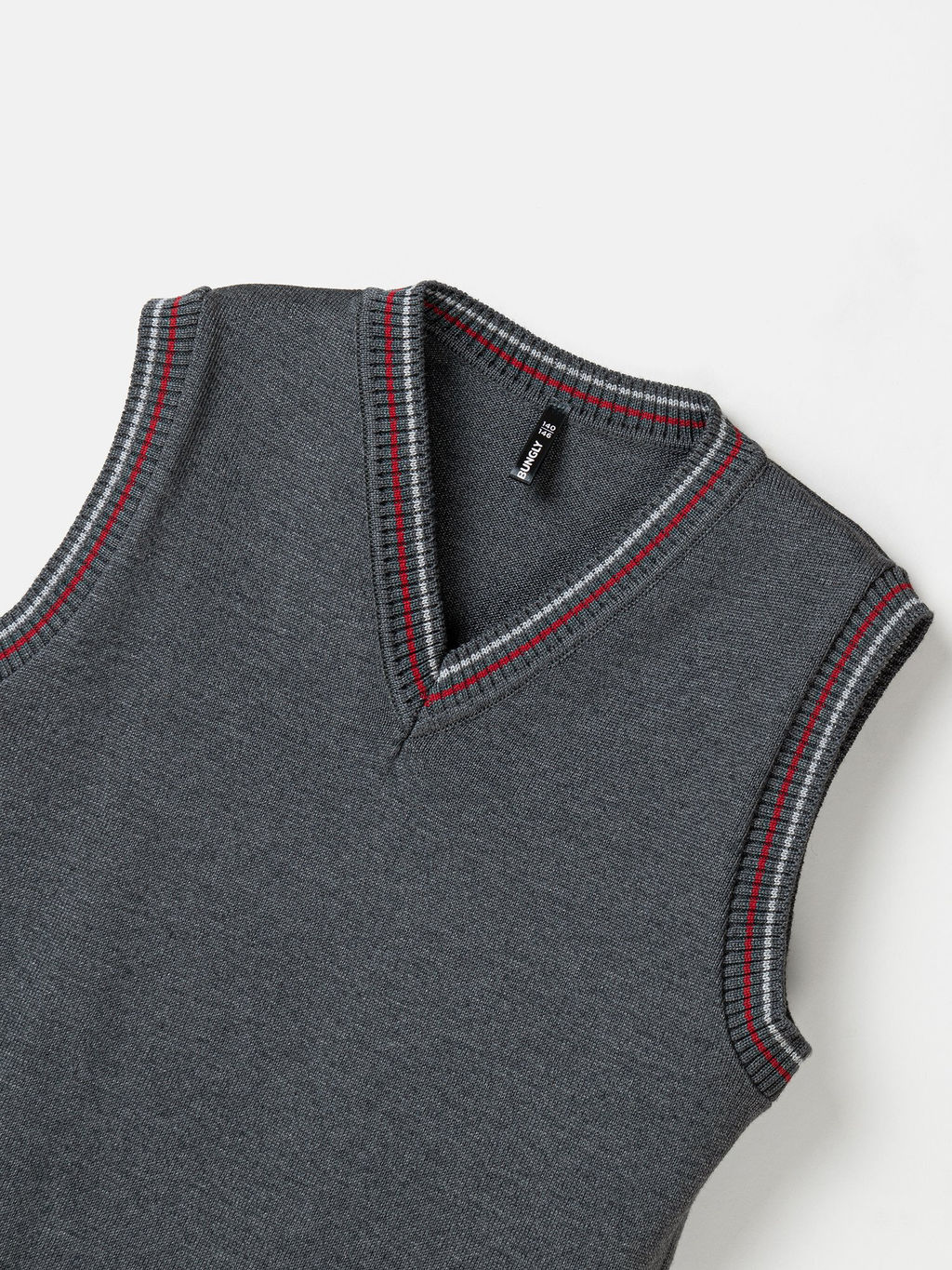 Жилет вязаный Серый 7+ - Bungly фото 4