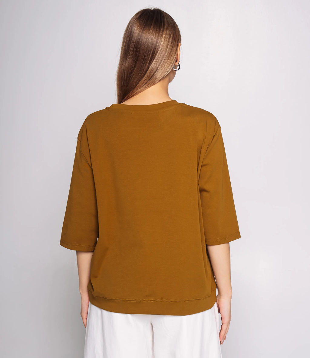 Футболка #КТ0467-51, хаки