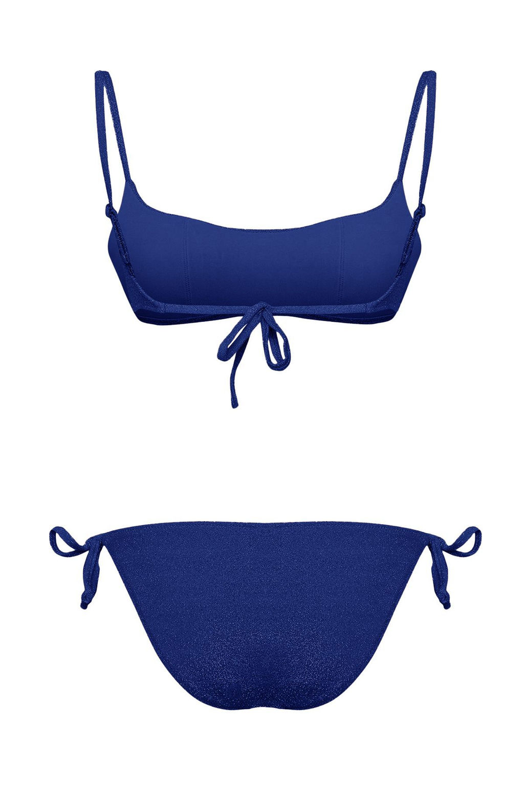 TRENDYOLMILLA Saks Bralette Normal Bel Regular Bikini Tak?m? TBESS25BT00103  фото 22